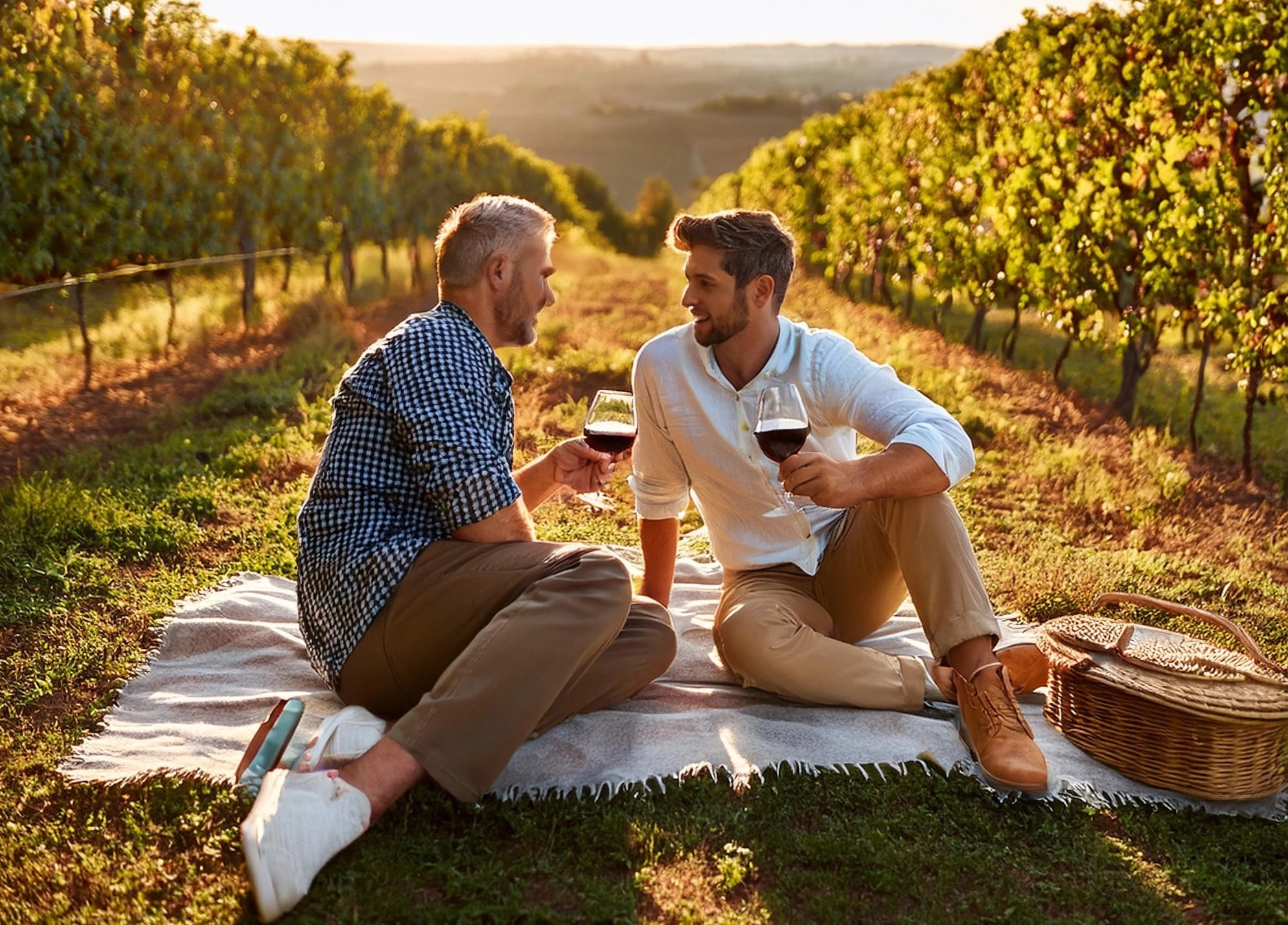 Weinberg picknick